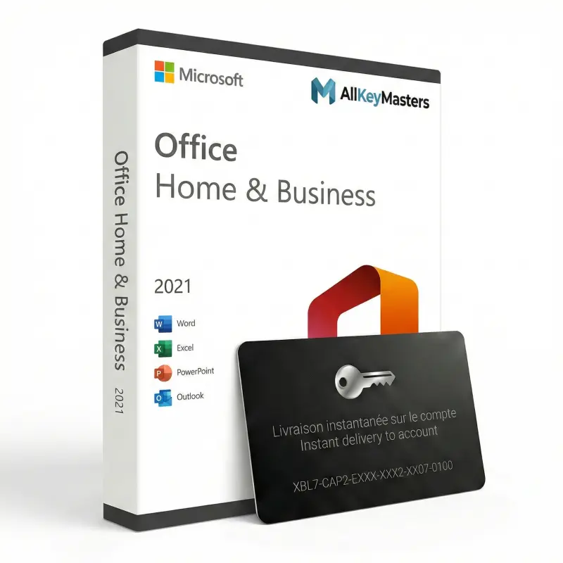 Microsoft Office 2021 Home & Business DVD + Activation Ke...